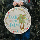 Deck The Palms Christmas Door Decorations