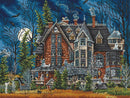Decorating the Haunted House L8045 Counted Cross Stitch Kit