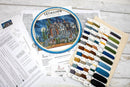 Decorating the Haunted House L8045 Counted Cross Stitch Kit