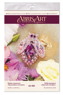 Bead Embroidery kit - Decoration Ametrine wings AD-085