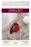 Bead Embroidery kit - Decoration Bullfinch AD-041