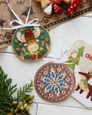 Bead Embroidery kit - Decoration Christmas lights ABT-014