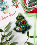 Bead Embroidery kit - Decoration Christmas tree AD-094