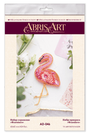 Bead Embroidery kit - Decoration Flamingo AD-046