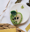 Bead Embroidery kit - Decoration Green apple AD-030
