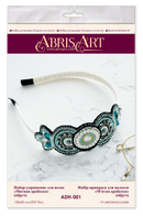 Bead Embroidery kit - Decoration Mint arabesque ADH-001