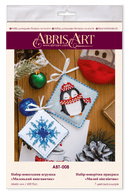 Bead Embroidery kit - Decoration Sweet little penguin ABT-008