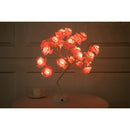 Decorative Flower Lamp with Soft Warm Light for Home Interiors