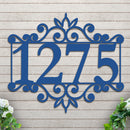 Decorative House Number Sign