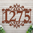 Decorative House Number Sign