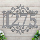 Decorative House Number Sign