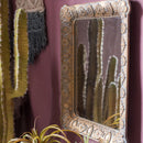 Decorative Mirror French Style Carving Frame Wall Mirror Rectangular