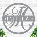Decorative Monogram Initial and Name