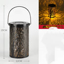 Decorative Outdoor Lamp for Patio with Projection Lighting