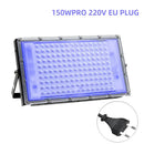 Decorbites 100w led uv blacklight panel for party room bright blue led