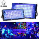 Decorbites 100w led uv blacklight panel for party room bright blue led