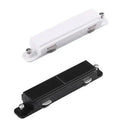 DecorBites™ 1m Black White Aluminum 2-Wire Connector Track Rail Spotlight Fitting