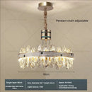 Luxury clear & green villa crystal chandelier for living room