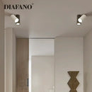 Modern white square dimmable ceiling spot light living room