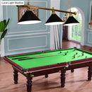 DecorBites™ 3-Head Conical Metallic Billiard Light - Indoor Island Lighting Fixture in Black/Red/Blue