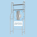 Over Toilet 3-Tier Metal Shelf