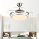 DecorBites™ 42" Retractable LED Ceiling Fan, Remote Control, Modern Design