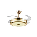 DecorBites™ 42" Smart LED Ceiling Fan Light with Retractable Blades and Remote Control