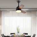 DecorBites™ 42" Wood Blades Ceiling Fans Light with AC Motor, Remote Control