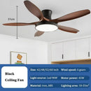 DecorBites™ 52" DC Ceiling Fan Light Remote Control LED Living Bedroom 220V 110V