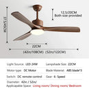 DecorBites™ 52" DC Motor Ceiling Fan with LED Light & Remote Control