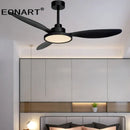 DecorBites™ 52" Fashion Plastic Blade Ceiling Fan with Lamp and Remote Control
