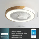 DecorBites™ 52CM Ceiling Fan Light 6 Speeds Reversible Blades 36W Living Dining Room