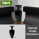 DecorBites™ 5cm LED Aluminium Profile Baseboard for Surface Mounted Linear Lighting