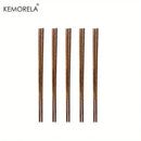 Japanese style natural wooden chopsticks set with tray dining room