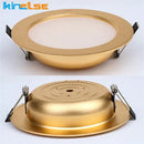 DecorBites™ 5W/7W Gold LED Ceiling Downlight: Ultra-thin Luxury Spot Lighting for Home, Bathroom, Bedroom