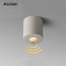 DecorBites™ 5W LED Sensor Downlight: Human Body Detection, White, Anti-glare, Surface Mount