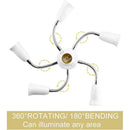 DecorBites™ 6-in-1 E26 E27 Light Splitter Socket Adapter for LED Bulbs