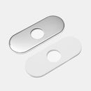 DecorBites™ 6-inch Bathroom Sink Deck Plate for Unused Mounting Escutcheon