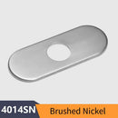 DecorBites™ 6 inch Deck Plate for Bathroom Faucet, Sink Mounting Escutcheon 4014