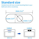 DecorBites™ 6 inch Deck Plate for Bathroom Faucet, Sink Mounting Escutcheon 4014