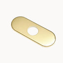 DecorBites™ 6 inch Deck Plate for Bathroom Faucet, Sink Mounting Escutcheon 4014