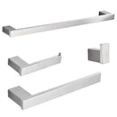 DecorBites™ 6-Piece Brushed Nickel Bathroom Accessories Set