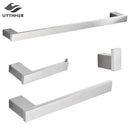 DecorBites™ 6-Piece Brushed Nickel Bathroom Accessories Set