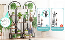 Metal Plant Stand 6-Tier Half Heart