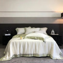 DecorBites™ 600TC Lyocell Eucalyptus Fiber Bedding Set: Duvet Cover, Bed Sheet, Pillowcases