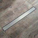 DecorBites™ 60cm Rose Gold Bathroom Floor Drain Strainer, Deodorant Conceal Shower Drain