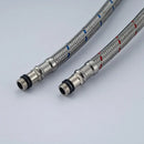 DecorBites™ 60cm Stainless Steel Plumbing Hose for Hot and Cold Water