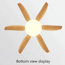 DecorBites™ 63" DC Indoor Ceiling Fan Light New Style Strong Winds Chandelier