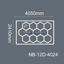 DecorBites™ 6500K LED Hexagrid System for Workshop, Gym, Studio - 2 Year Warranty