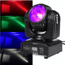 DecorBites™ 65W RGBW 4in1 Beam Moving Head Light Super Bright DJ Spot Eco DJ Light